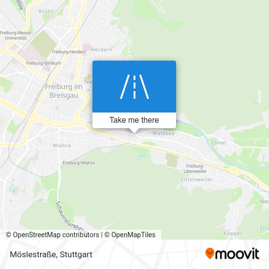 Möslestraße map