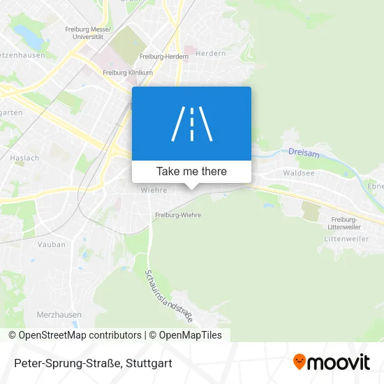 Карта Peter-Sprung-Straße