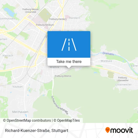 Карта Richard-Kuenzer-Straße