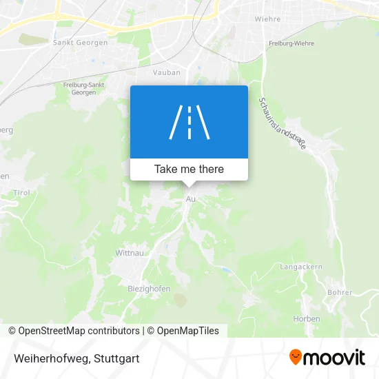 Карта Weiherhofweg