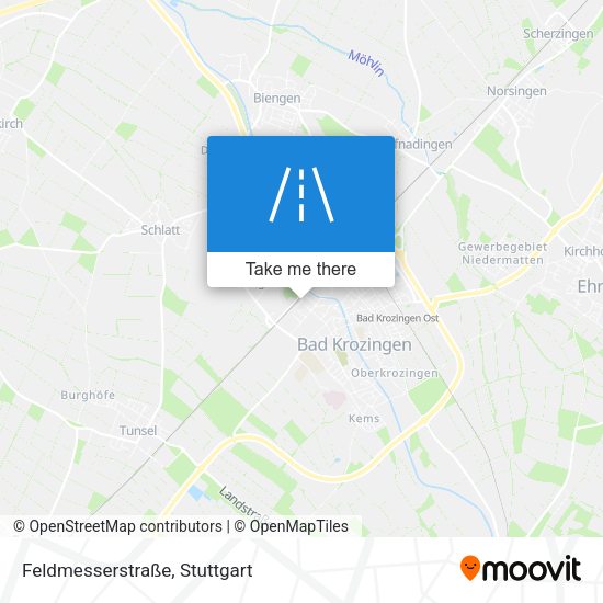 Feldmesserstraße map