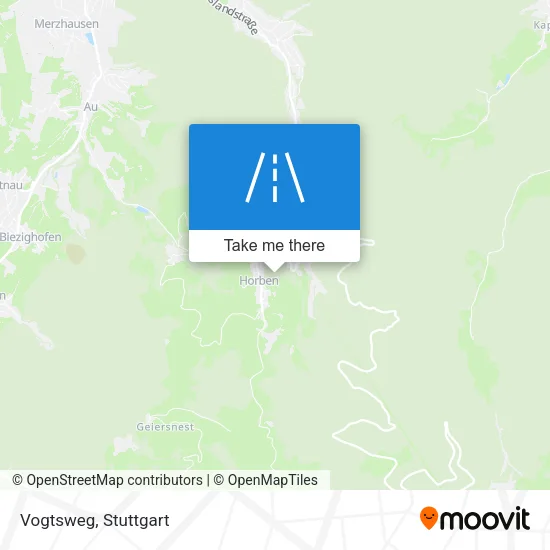 Карта Vogtsweg