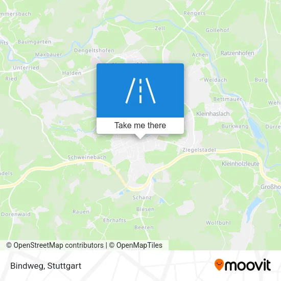 Карта Bindweg