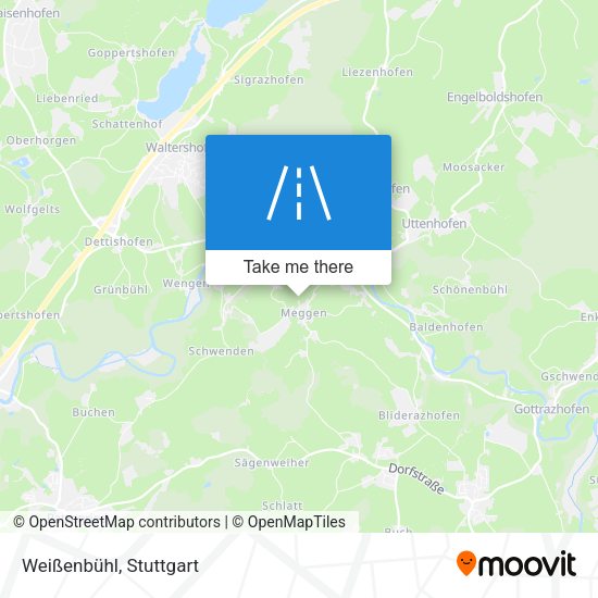 Weißenbühl map