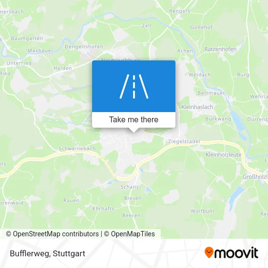 Карта Bufflerweg