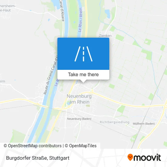 Карта Burgdorfer Straße