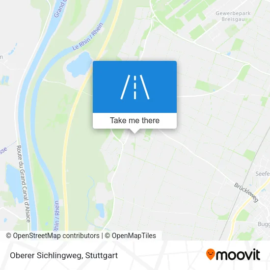 Карта Oberer Sichlingweg