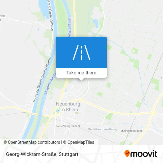 Карта Georg-Wickram-Straße