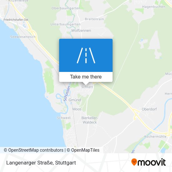 Langenarger Straße map