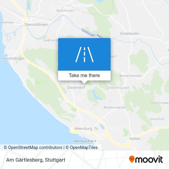 Am Gärtlesberg map