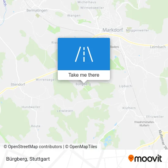 Карта Bürgberg