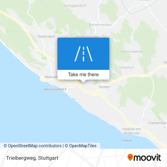 Карта Trielbergweg