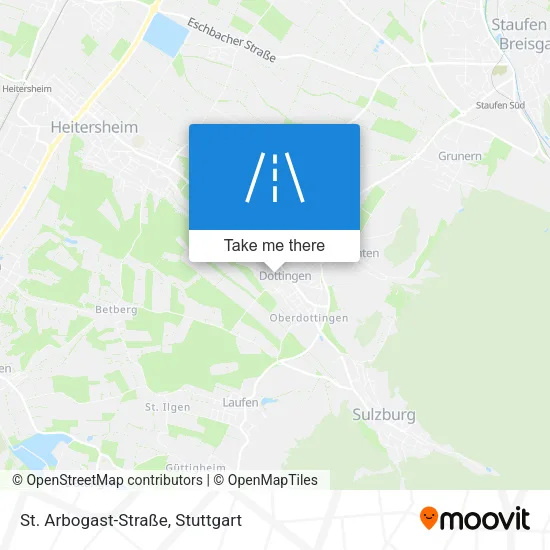 St. Arbogast-Straße map