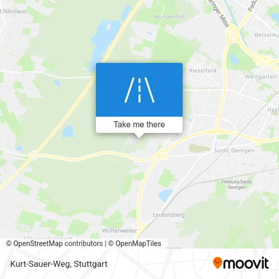 Карта Kurt-Sauer-Weg