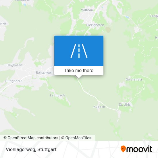 Viehlägerweg map