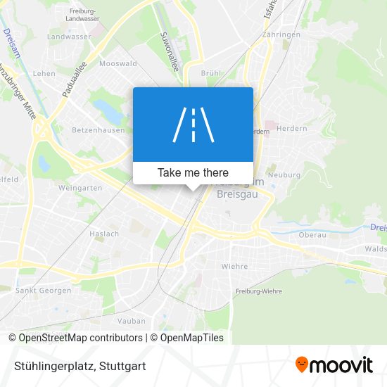 Stühlingerplatz map