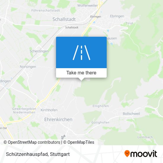 Schützenhauspfad map