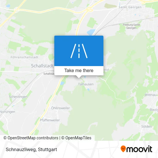Карта Schnauzliweg