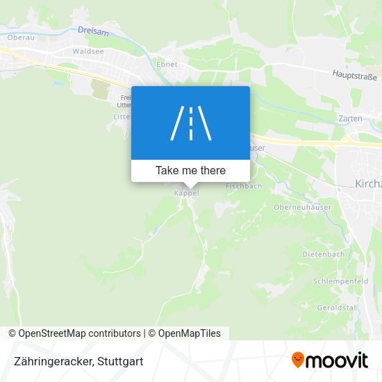Карта Zähringeracker
