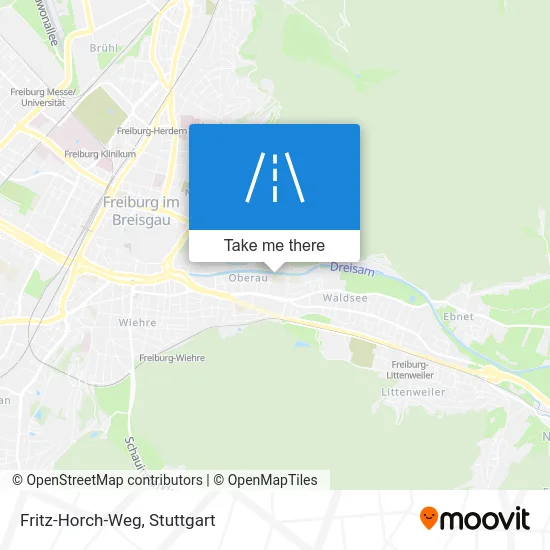 Карта Fritz-Horch-Weg