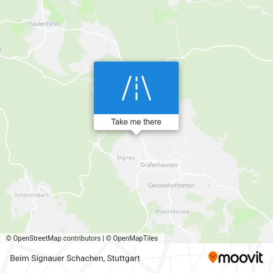 Карта Beim Signauer Schachen