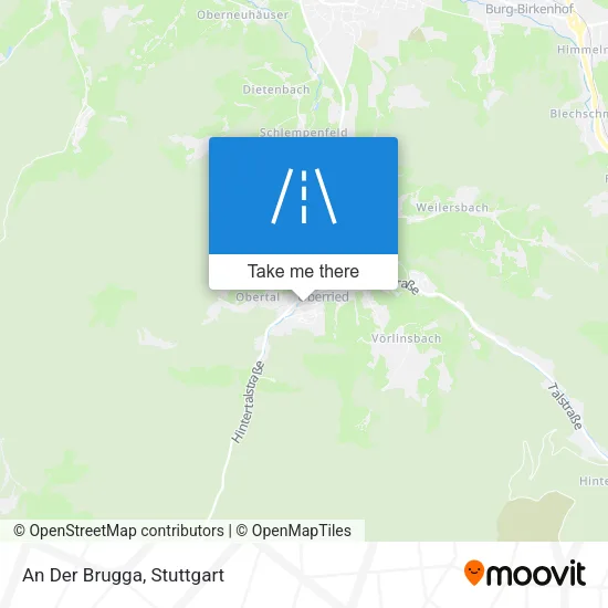 Карта An Der Brugga