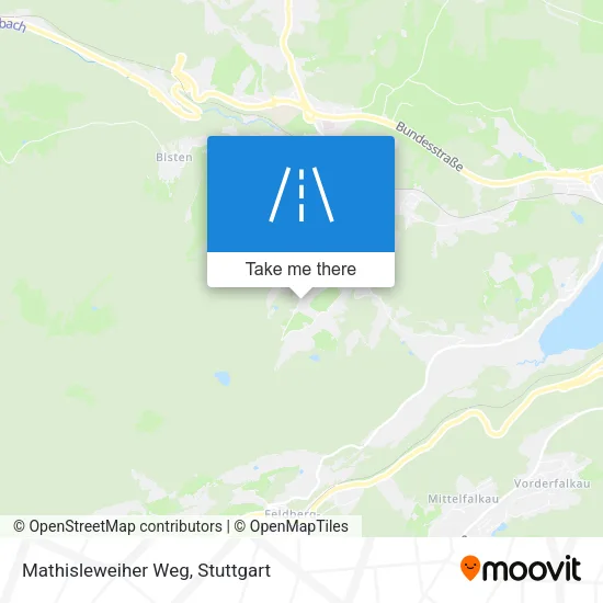 Карта Mathisleweiher Weg