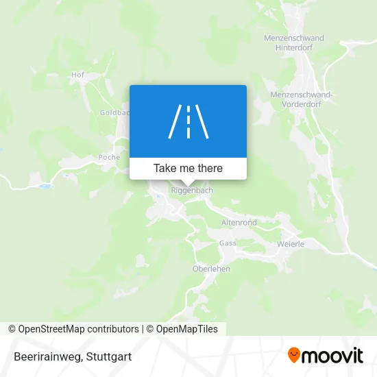Карта Beerirainweg