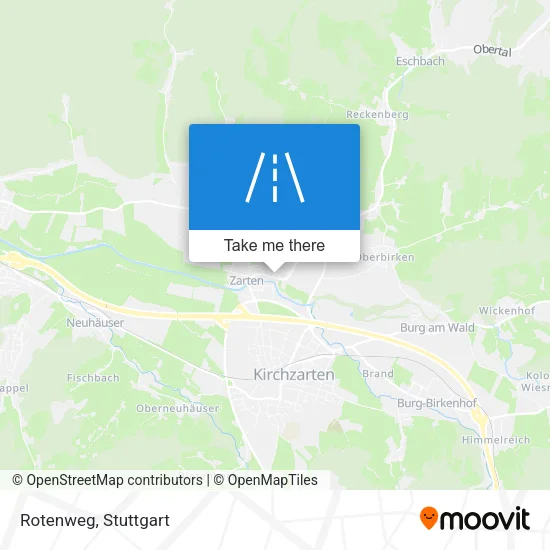 Карта Rotenweg