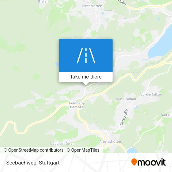 Карта Seebachweg