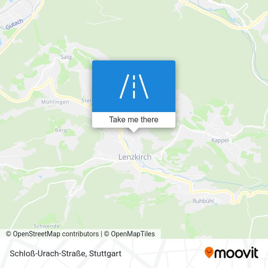 Schloß-Urach-Straße map
