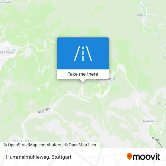 Карта Hummelmühleweg