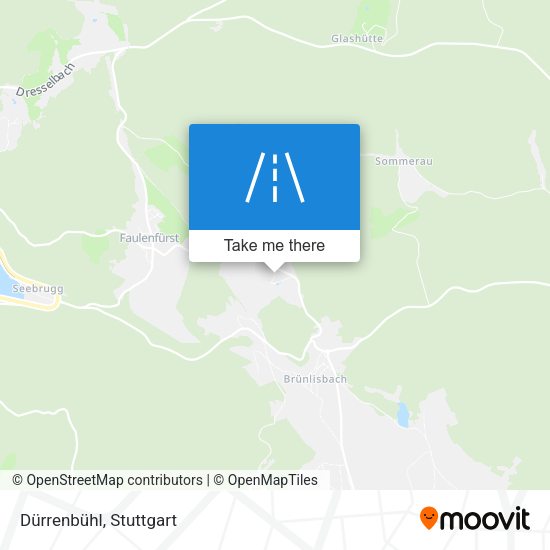 Dürrenbühl map
