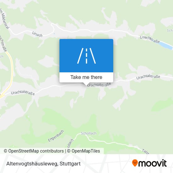 Altenvogtshäusleweg map
