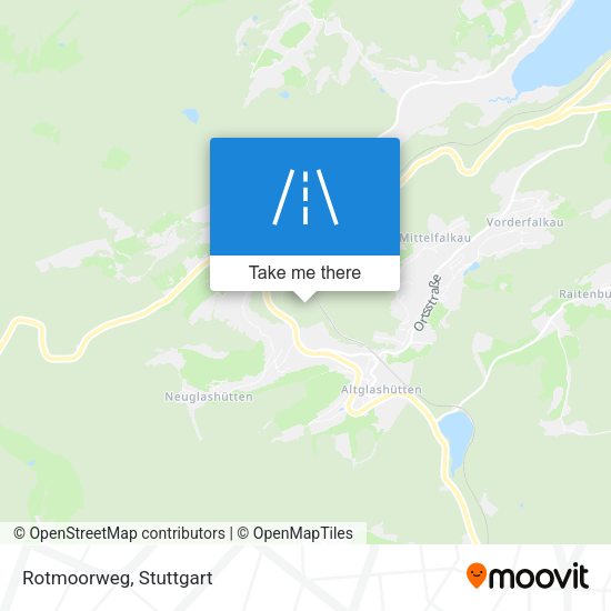 Rotmoorweg map