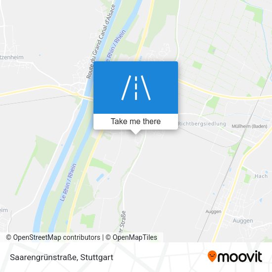 Saarengrünstraße map