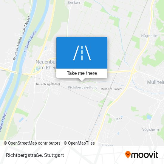 Richtbergstraße map