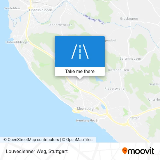 Карта Louvecienner Weg
