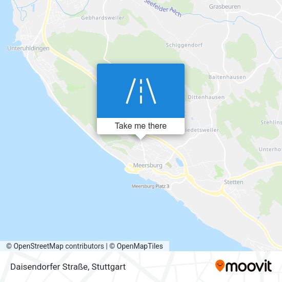 Daisendorfer Straße map