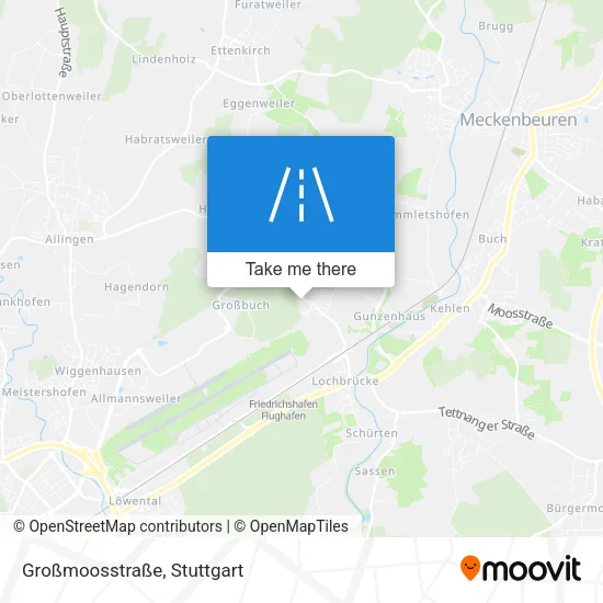Карта Großmoosstraße