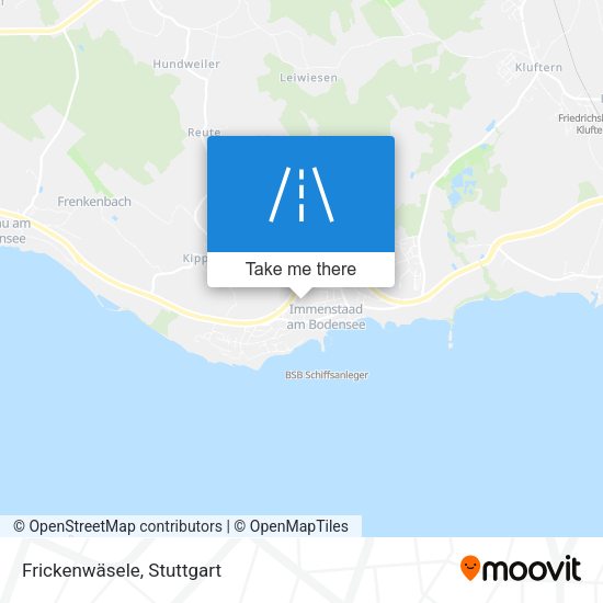 Frickenwäsele map