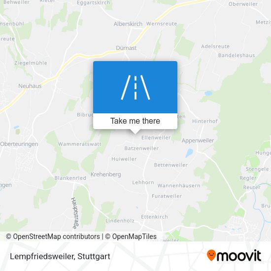 Lempfriedsweiler map