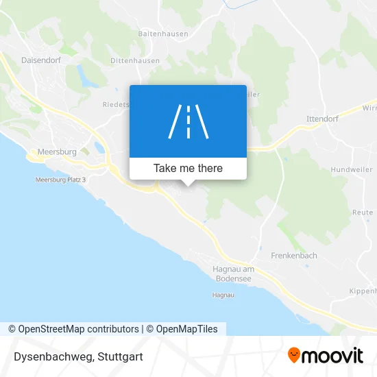 Карта Dysenbachweg