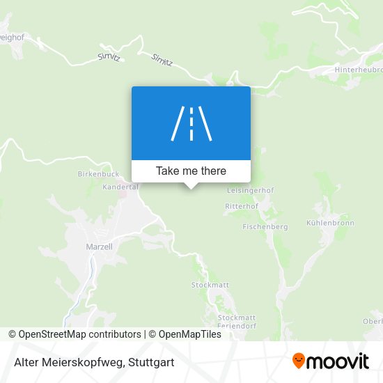 Alter Meierskopfweg map