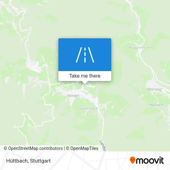 Карта Hüttbach