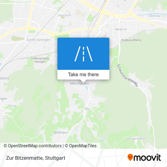 Карта Zur Bitzenmatte