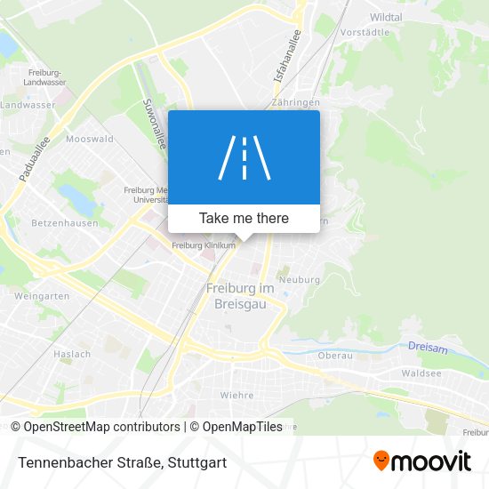Tennenbacher Straße map