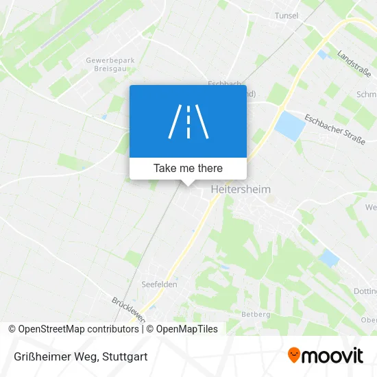 Grißheimer Weg map