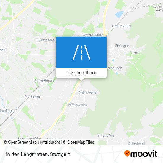 Карта In den Langmatten