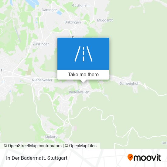 Карта In Der Badermatt